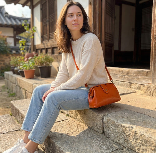 Bolso Sira Vintage - Naranja Teja