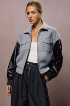 Alma™ | JEANS DE MUJER DE PIERNA ANCHA CON PLISADOS