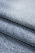 Gabriela™ | JEANS DE TIRO ALTO CON VOLANTE PLISADO