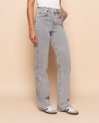Aitana™ | VAQUEROS GRISES CON CORTE BOOTCUT ELEGANCIA CASUAL