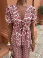 Leonor | Conjunto Casual Chic de Dos Piezas